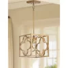 14" Rabia Trellis Pendant Gold - Safavieh