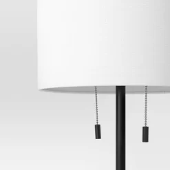 Reeded Metal Stick Lamp With Dual Socket Black (Includes LED Light Bulb) - Threshold™ 5 Reeded Metal Stick Lamp With Dual Socket Black (Includes LED Light Bulb) - Threshold™ -Light Up Deals Store GUEST b7442996 e33d 4f96 9677 a48d42ef5a1d