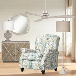 360 Lighting Vintage Shabby Chic Floor Lamp 60" Tall Antique White Washed Natural Linen Fabric Drum Shade For Living Room Reading Bedroom Office -Light Up Deals Store GUEST b91baf39 2200 43dc 8507 fd7ab205734b