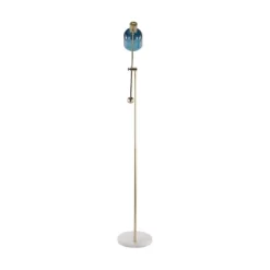 73" Marcel Floor Lamp Blue/Gold/White - LumiSource -Light Up Deals Store GUEST bc20a01d c11e 438d 85ec 62756ce9eeec