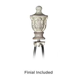 360 Lighting Vintage Chic Floor Lamp 60" Tall Antique White Tropic Flower Drum Shade For Living Room Reading Bedroom Office -Light Up Deals Store GUEST bc9d9687 63ac 4491 8ad3 56179977d382