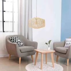 Circular Rattan Pendant Light Beige - Lalia Home 10 Circular Rattan Pendant Light Beige - Lalia Home -Light Up Deals Store GUEST bd0967e9 771f 40ea a68e f7280bc448ce