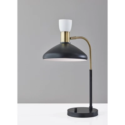 Patrick Table Lamp Black - Adesso 1 Patrick Table Lamp Black - Adesso