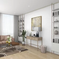 Polystone Table Lamp With Square Shade Gray - Olivia & May -Light Up Deals Store GUEST beb2a281 0e73 41be a96e 42391630fda9