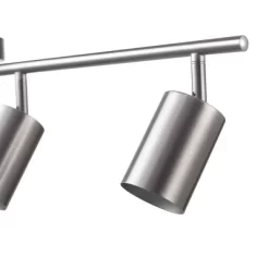 Pratt 4-Light Brushed Nickel Finish Track Lighting - Globe Electric