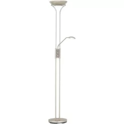 360 Lighting Canby Modern Torchiere Floor Lamp With Side Light 72" Tall Brushed Nickel Dimmable LED For Living Room Reading Bedroom Office House Home 14 360 Lighting Canby Modern Torchiere Floor Lamp With Side Light 72" Tall Brushed Nickel Dimmable LED For Living Room Reading Bedroom Office House Home -Light Up Deals Store GUEST c3f83b68 62e3 4da4 bc71 d3c5a995e229