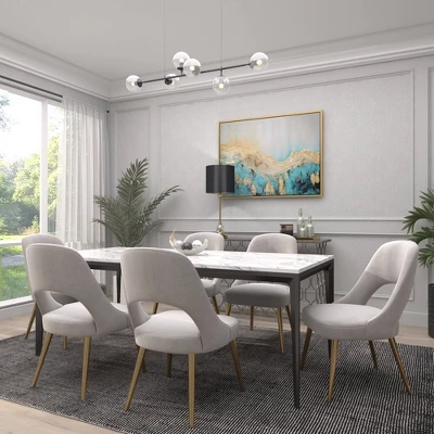 Metal Buffet Lamp With Drum Shade Black - Olivia & May 17 Metal Buffet Lamp With Drum Shade Black - Olivia & May - Image 17