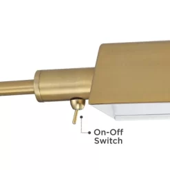 Possini Euro Design Keegan Traditional Pharmacy Floor Lamp 54 1/4" Tall Warm Gold Adjustable Swing Arm Metal Tent Shade For Living Room Reading 10 Possini Euro Design Keegan Traditional Pharmacy Floor Lamp 54 1/4" Tall Warm Gold Adjustable Swing Arm Metal Tent Shade For Living Room Reading -Light Up Deals Store GUEST c649b339 92ed 4718 bd2a 9b71cc519d0a