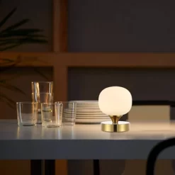 6.13" Owen Modern Minimalist Iron Rechargeable Integrated LED Table Lamp - JONATHAN Y -Light Up Deals Store GUEST c907c02d 5463 4cac b9a6 f10ac845cd5f