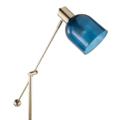 73" Marcel Floor Lamp Blue/Gold/White - LumiSource -Light Up Deals Store GUEST c9869b86 6b3d 44e7 bd23 875187f693f2