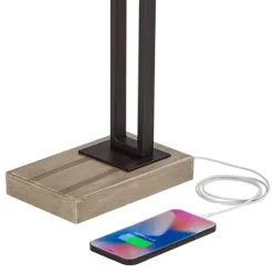 Franklin Iron Works Maricopa Rustic Farmhouse Desk Lamp 21 1/4" High Bronze Metal With USB And AC Power Outlet Mica Shade For Bedroom Living Room Home 10 Franklin Iron Works Maricopa Rustic Farmhouse Desk Lamp 21 1/4" High Bronze Metal With USB And AC Power Outlet Mica Shade For Bedroom Living Room Home -Light Up Deals Store GUEST ce3b0853 4f02 4040 b2c2 4f8fd19fe871