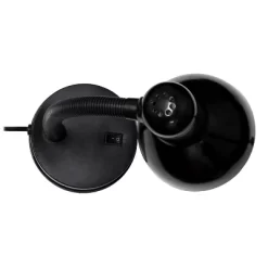 14.25" Traditional Fundamental Metal Desk Task Lamp And Bowl Shaped Shade With Flexi Gooseneck Black - Creekwood Home -Light Up Deals Store GUEST ce9ca86c bdc3 40d1 b3f8 246c7a937544