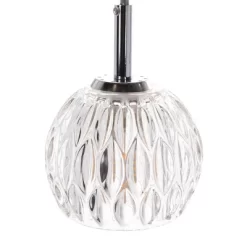 Lanson Pendant Chrome/Clear - Safavieh -Light Up Deals Store GUEST d01c0318 cd28 47ea 958c a72c1866fb4d
