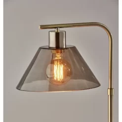 Zoe Table Lamp Antique Brass - Adesso