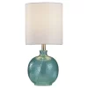 Glass Table Lamp Blue - StyleCraft