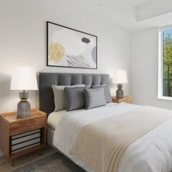 Set Of 2 15.25" Kaia Cylinder Base Table Lamps - River Of Goods