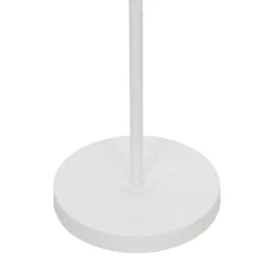 54.5" Metal Antique Brass Mid-Century And Adjustable Floor Lamp (Includes LED Light Bulb) White - Cresswell Lighting -Light Up Deals Store GUEST da7128a0 340b 47bf b0ae 13667cbe316e