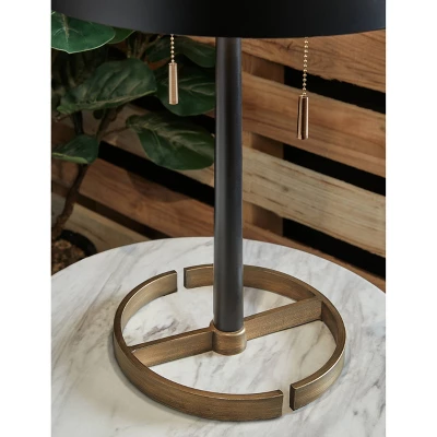 Amadell Metal Table Lamp Black/Gold - Signature Design By Ashley 3 Amadell Metal Table Lamp Black/Gold - Signature Design By Ashley - Image 3