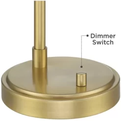 Possini Euro Design Possini Euro Vaile Desk Lamp With Dual USB Ports Warm Gold With Glass Shade -Light Up Deals Store GUEST dc5b5832 bfe3 4bd7 b61e 5d4a5e976e9d