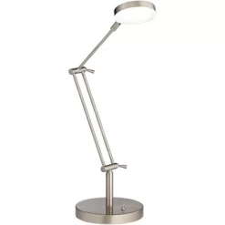 360 Lighting Xenos Modern Desk Lamp 20" High Satin Nickel With USB Charging Port LED Adjustable Arm White Head For Bedroom Living Room Bedside Reading 14 360 Lighting Xenos Modern Desk Lamp 20" High Satin Nickel With USB Charging Port LED Adjustable Arm White Head For Bedroom Living Room Bedside Reading -Light Up Deals Store GUEST decffb6a 2e8d 47a3 aed3 dc2bad1470f4
