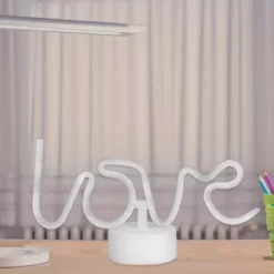 CIAO Tech Desktop Sleek Design Neon Light Up Desk Lamp Love Sign -Light Up Deals Store GUEST e36c9768 464d 4157 99d2 9e1de54c9c20