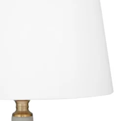 Modern Cement Table Lamp White - Olivia & May -Light Up Deals Store GUEST e96d91b0 0fb1 48a5 8acd 0a69e06b58d2