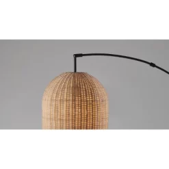 Bahama 3 Arm Arc Lamp Dark Bronze - Adesso