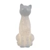 Porcelain Kitty Cat Shaped Animal Light Table Lamp White - Simple Designs