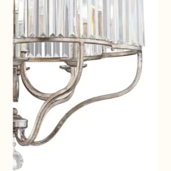 Vienna Full Spectrum Stella Antique Soft Silver Chandelier 22" Wide French Crystal Glass 6-Light Fixture For Dining Room House Foyer Kitchen Island -Light Up Deals Store GUEST f3a02d41 a0be 4bf8 aa96 734b14fd0ca1