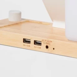 Desk Lamp With Wireless Charging And Storage Compartment (Includes LED Light Bulb) - Brightroom™ -Light Up Deals Store GUEST f6295c79 afb9 4206 9400 baa48ad6c2c3